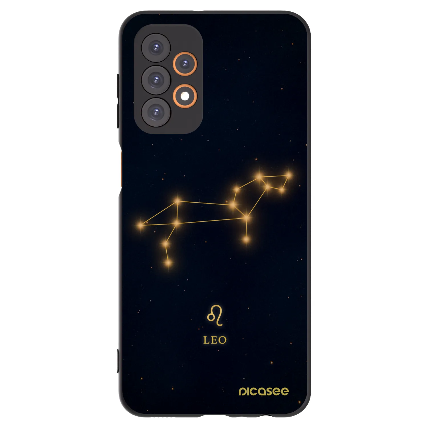 Picasee silikonový černý obal pro Samsung Galaxy A23 A236B 5G - LEO
