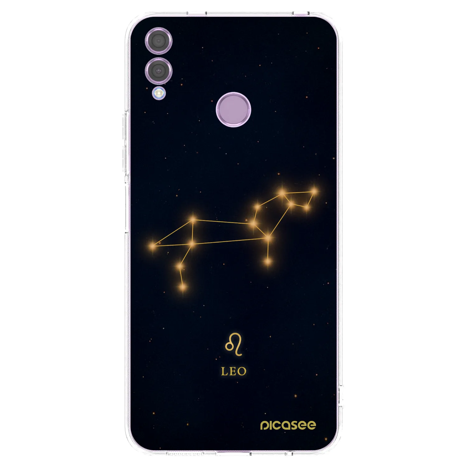 Picasee silikonový průhledný obal pro Honor 8X - LEO