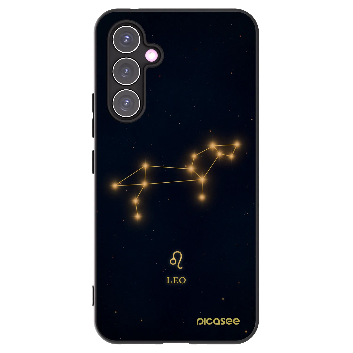 Picasee silikonový černý obal pro Samsung Galaxy A54 5G A546B - LEO