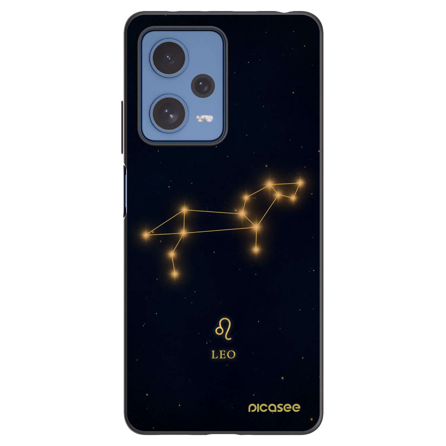 Picasee silikonový černý obal pro Xiaomi Redmi Note 12 Pro 5G - LEO