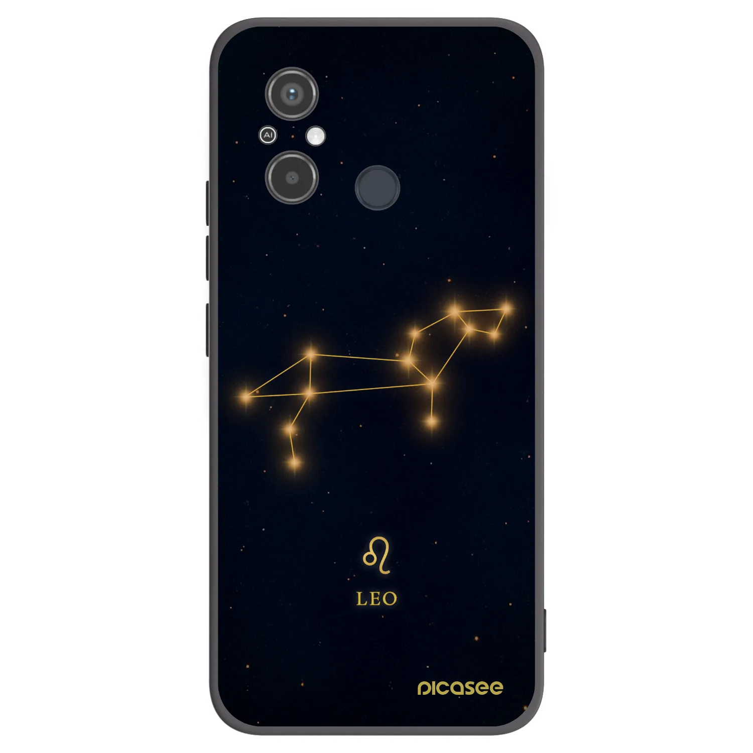 Picasee silikonový černý obal pro Xiaomi Redmi 12C - LEO