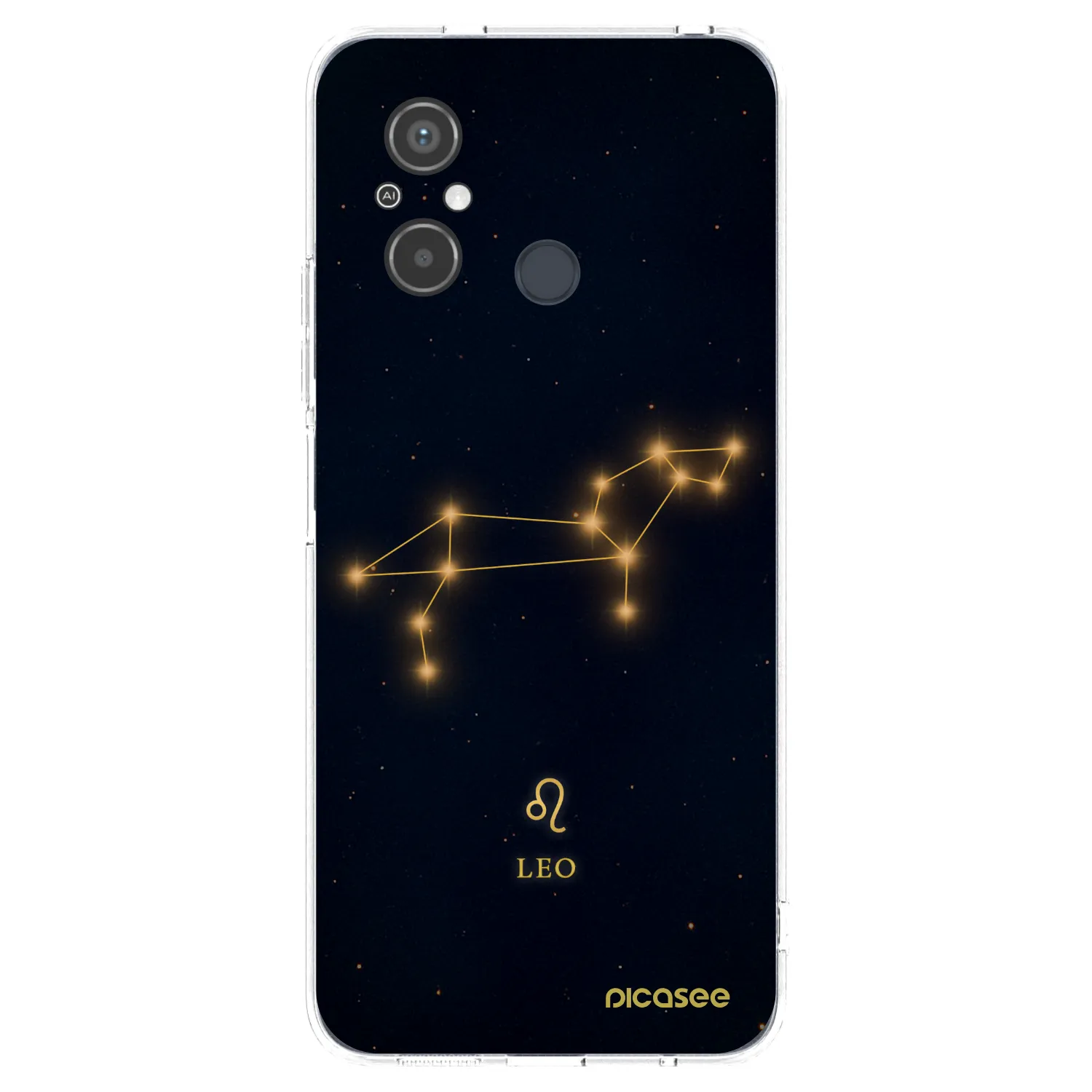 Picasee silikonový průhledný obal pro Xiaomi Redmi 12C - LEO