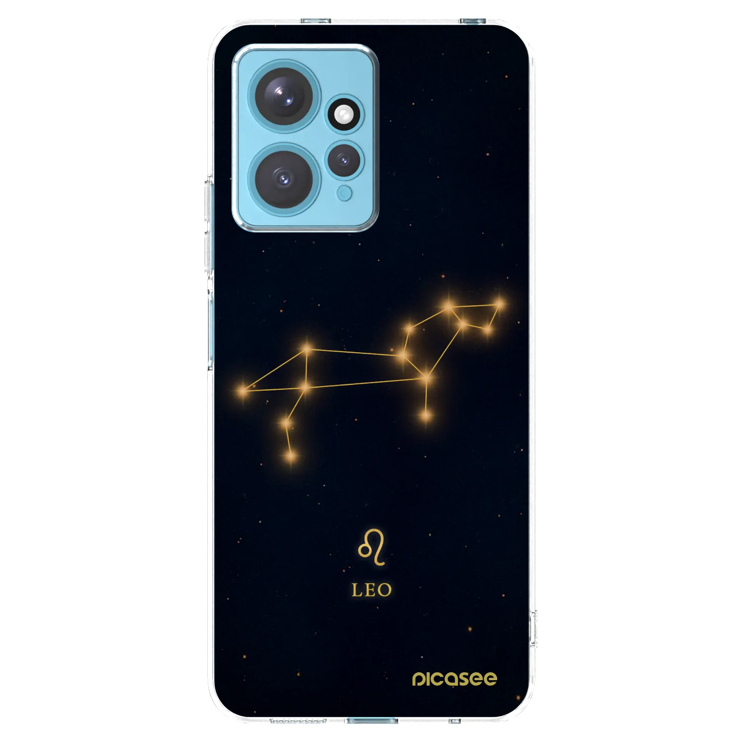 Picasee silikonový průhledný obal pro Xiaomi Redmi Note 12 4G - LEO