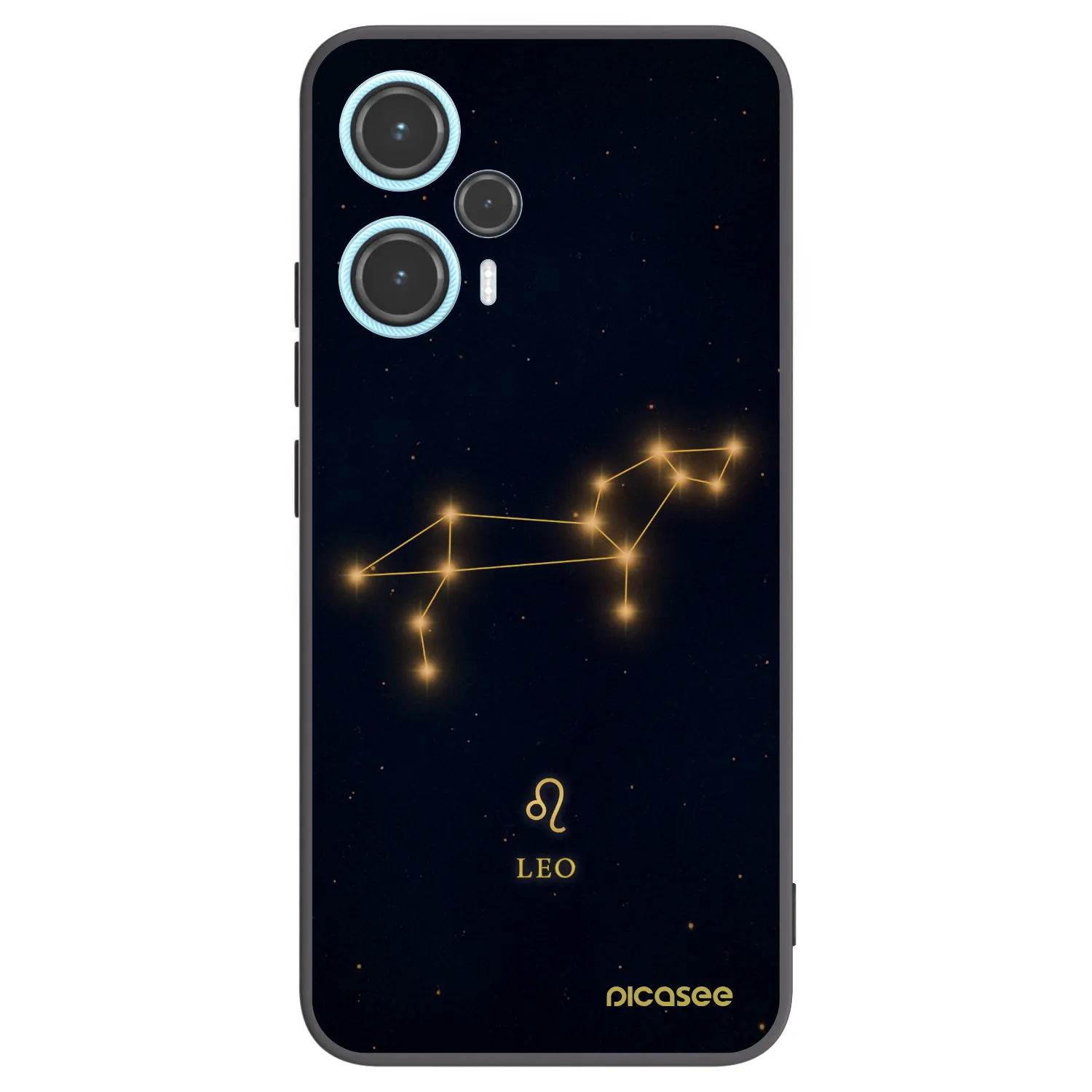 Picasee silikonový černý obal pro Xiaomi Poco F5 - LEO