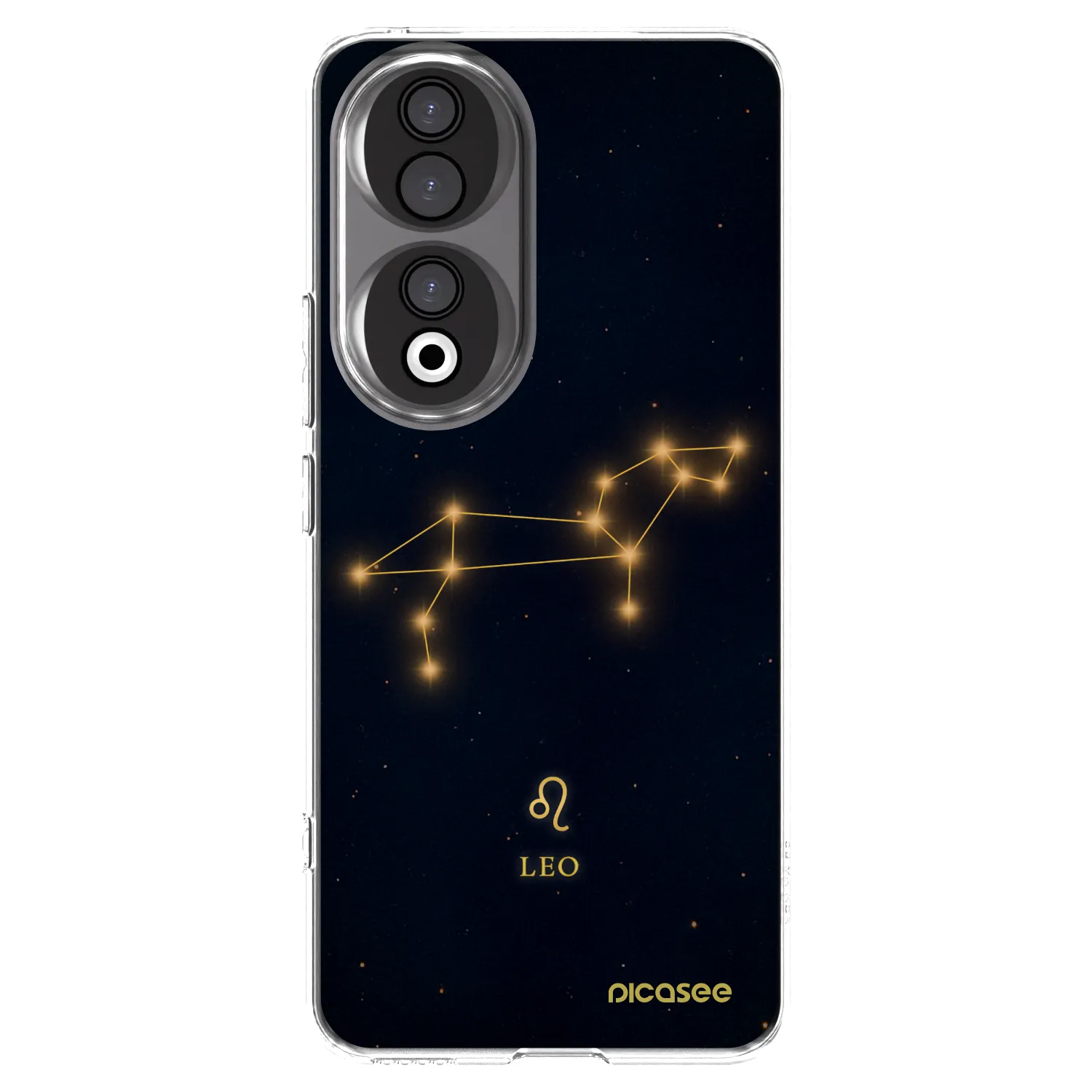 Picasee silikonový průhledný obal pro Honor 90 5G - LEO