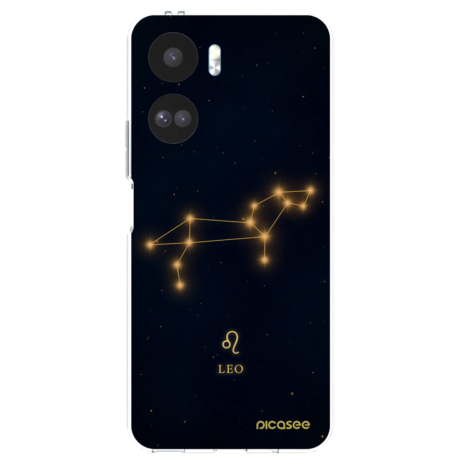 Picasee silikonový průhledný obal pro Honor 90 Lite 5G - LEO
