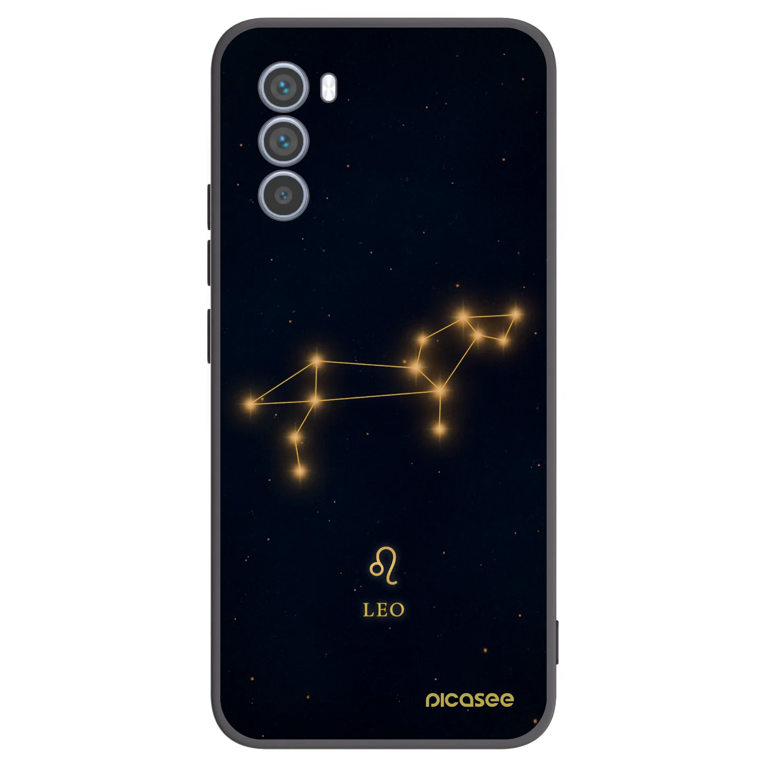 Picasee silikonový černý obal pro Motorola Moto G62 - LEO