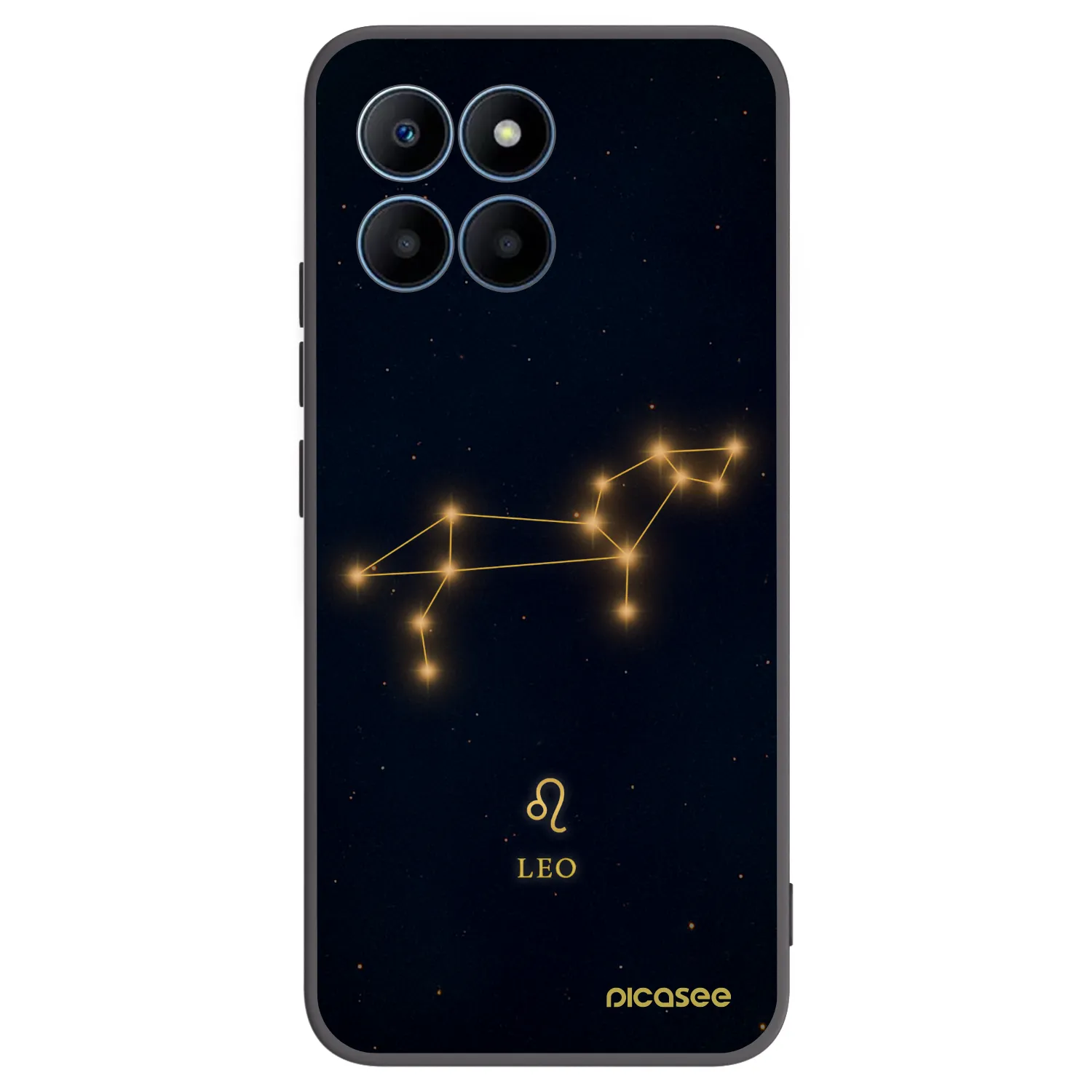 Picasee silikonový černý obal pro Honor 70 Lite - LEO