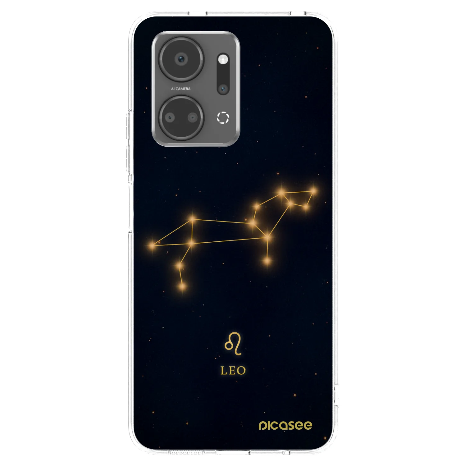 Picasee silikonový průhledný obal pro Honor X7a - LEO