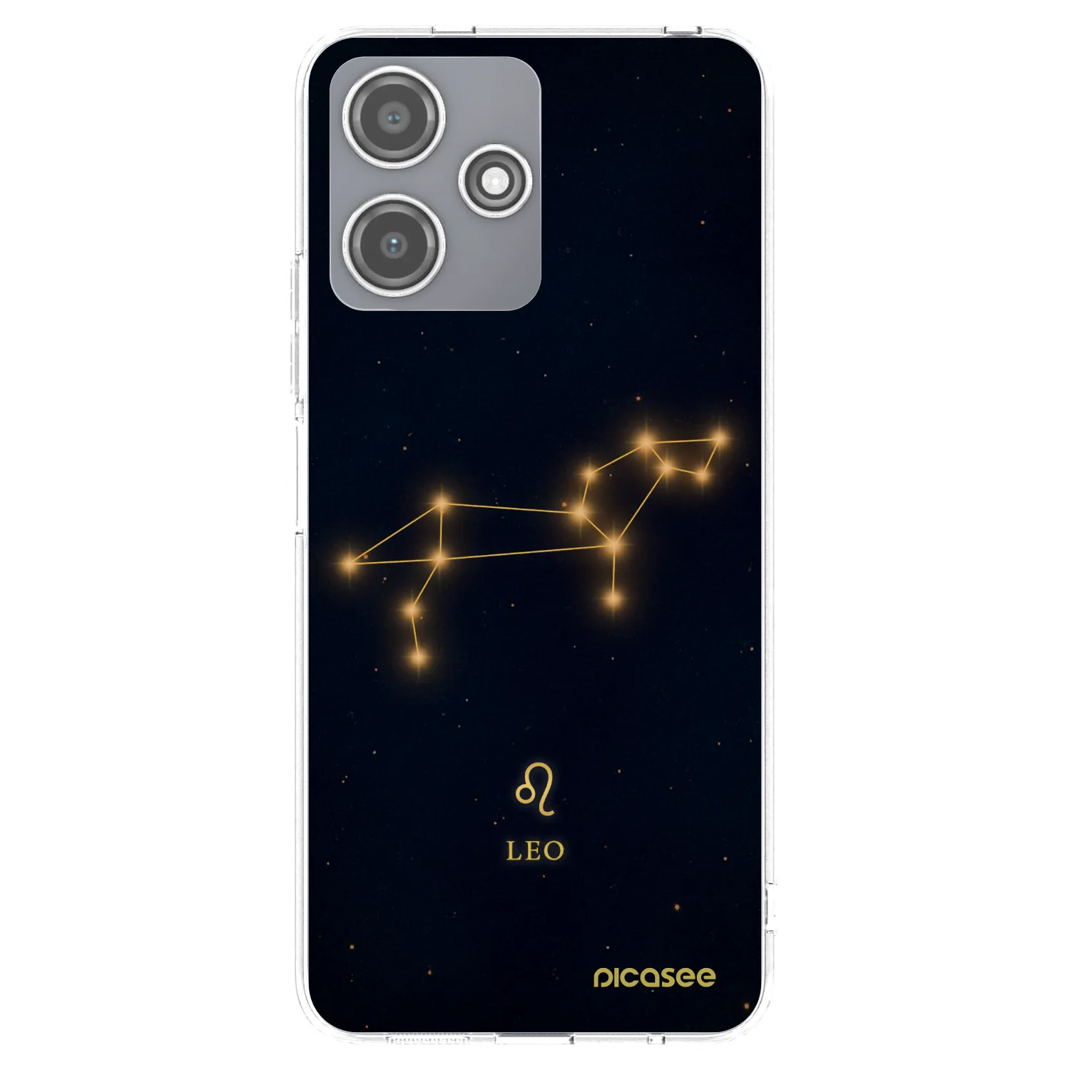 Picasee silikonový průhledný obal pro Xiaomi Redmi 12 5G - LEO