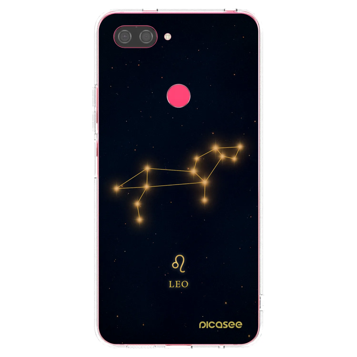 Picasee silikonový průhledný obal pro Xiaomi Mi 8 Lite - LEO