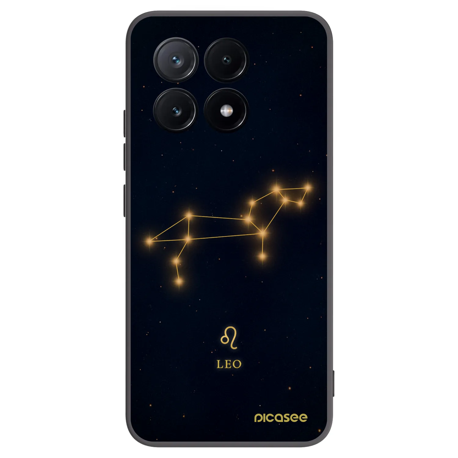 Picasee silikonový černý obal pro Xiaomi Poco X6 Pro - LEO