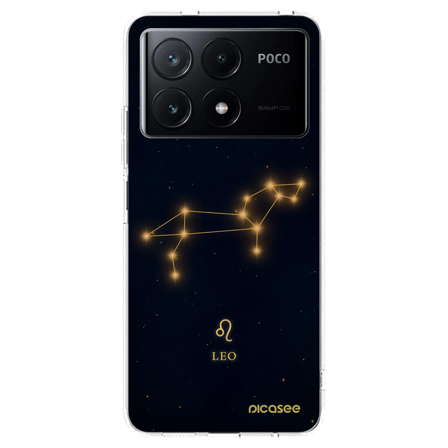 Picasee silikonový průhledný obal pro Xiaomi Poco X6 Pro - LEO