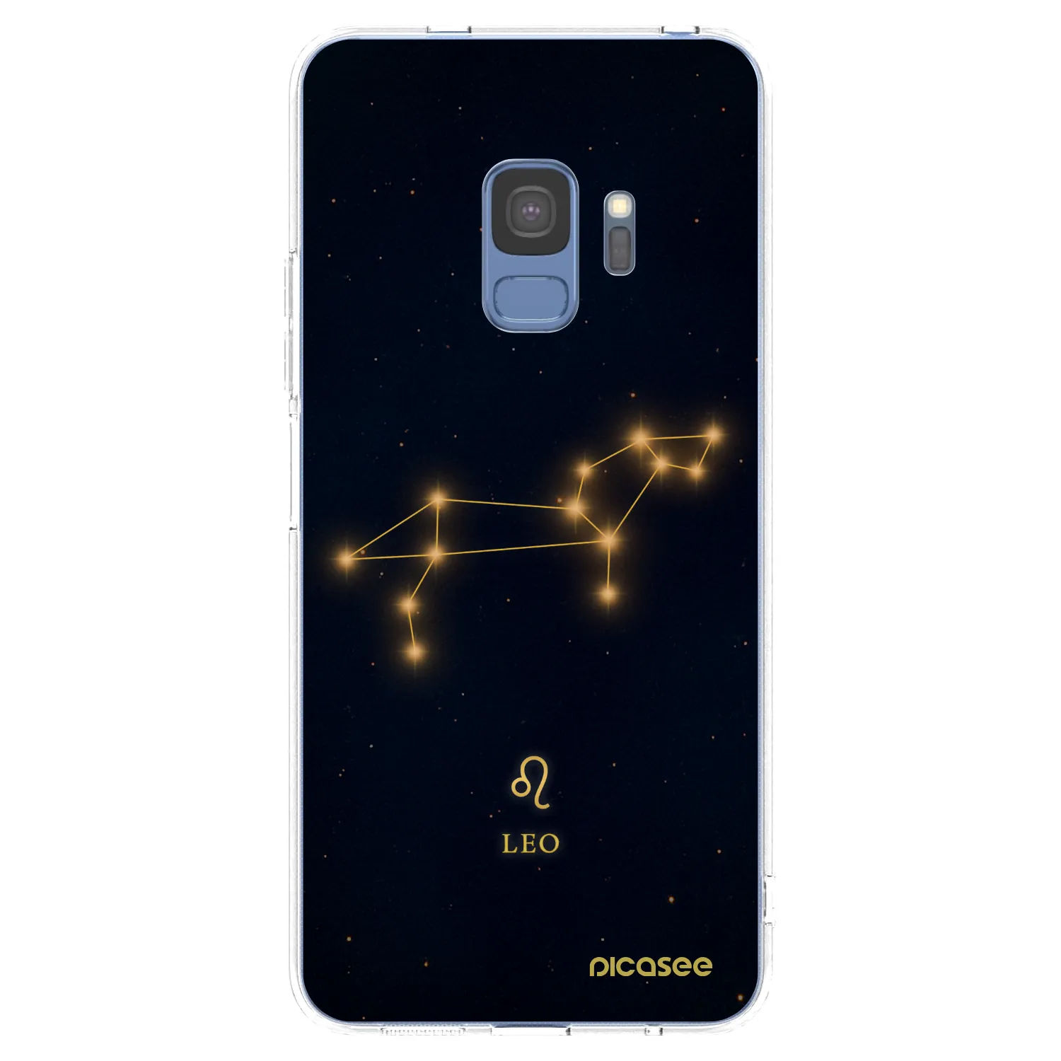 Picasee silikonový průhledný obal pro Samsung Galaxy S9 G960F - LEO