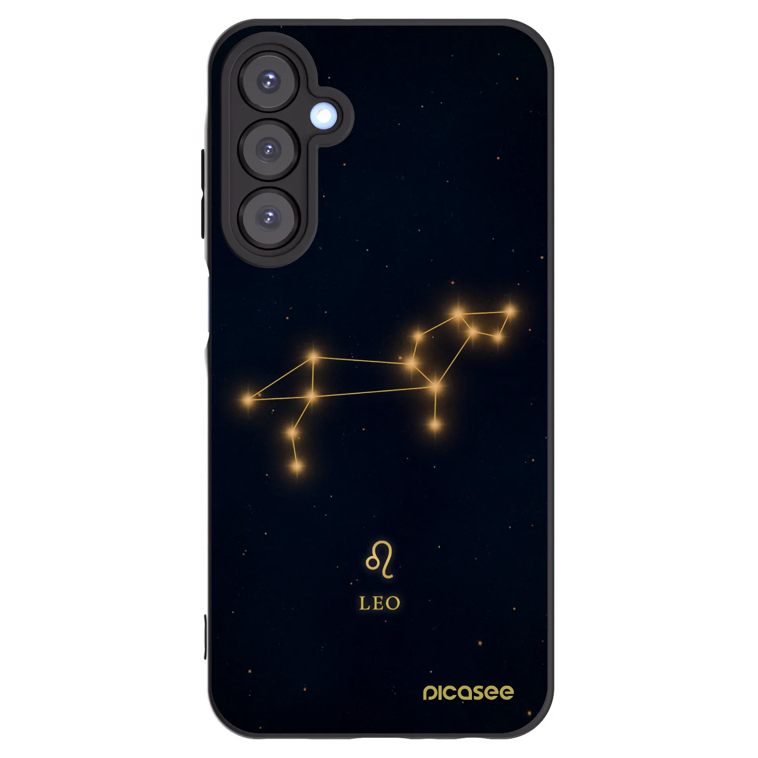 Picasee silikonový černý obal pro Samsung Galaxy A25 A256B 5G - LEO