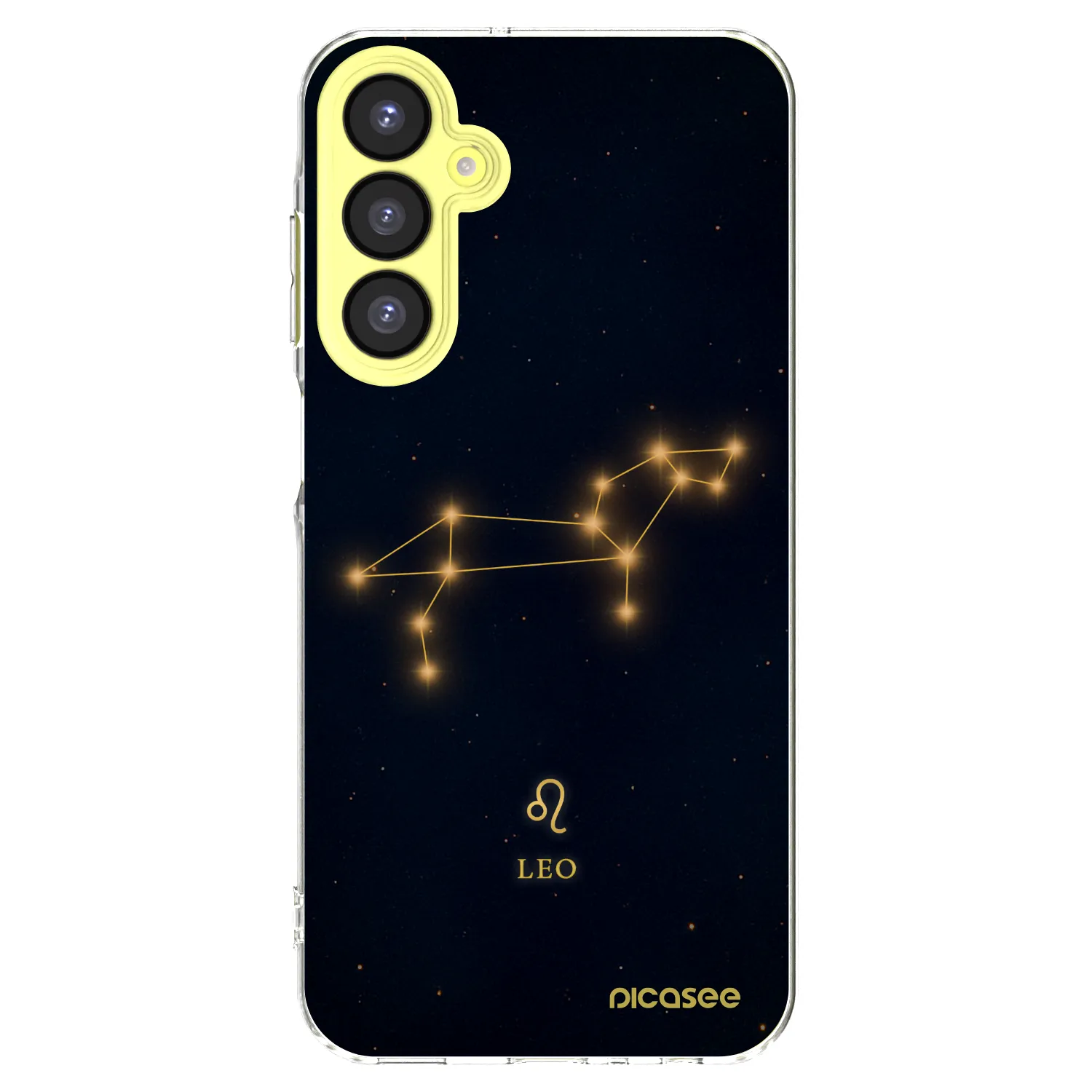 Picasee silikonový průhledný obal pro Samsung Galaxy A25 A256B 5G - LEO