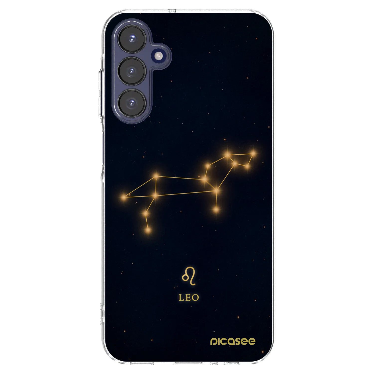 Picasee silikonový průhledný obal pro Samsung Galaxy A15 A155F 4G - LEO