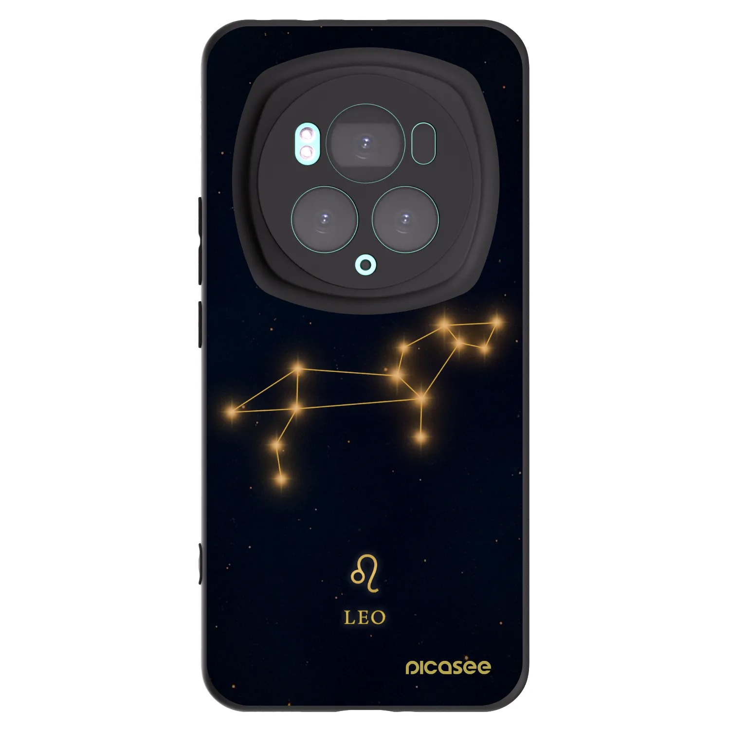 Picasee silikonový černý obal pro Honor Magic6 Pro - LEO
