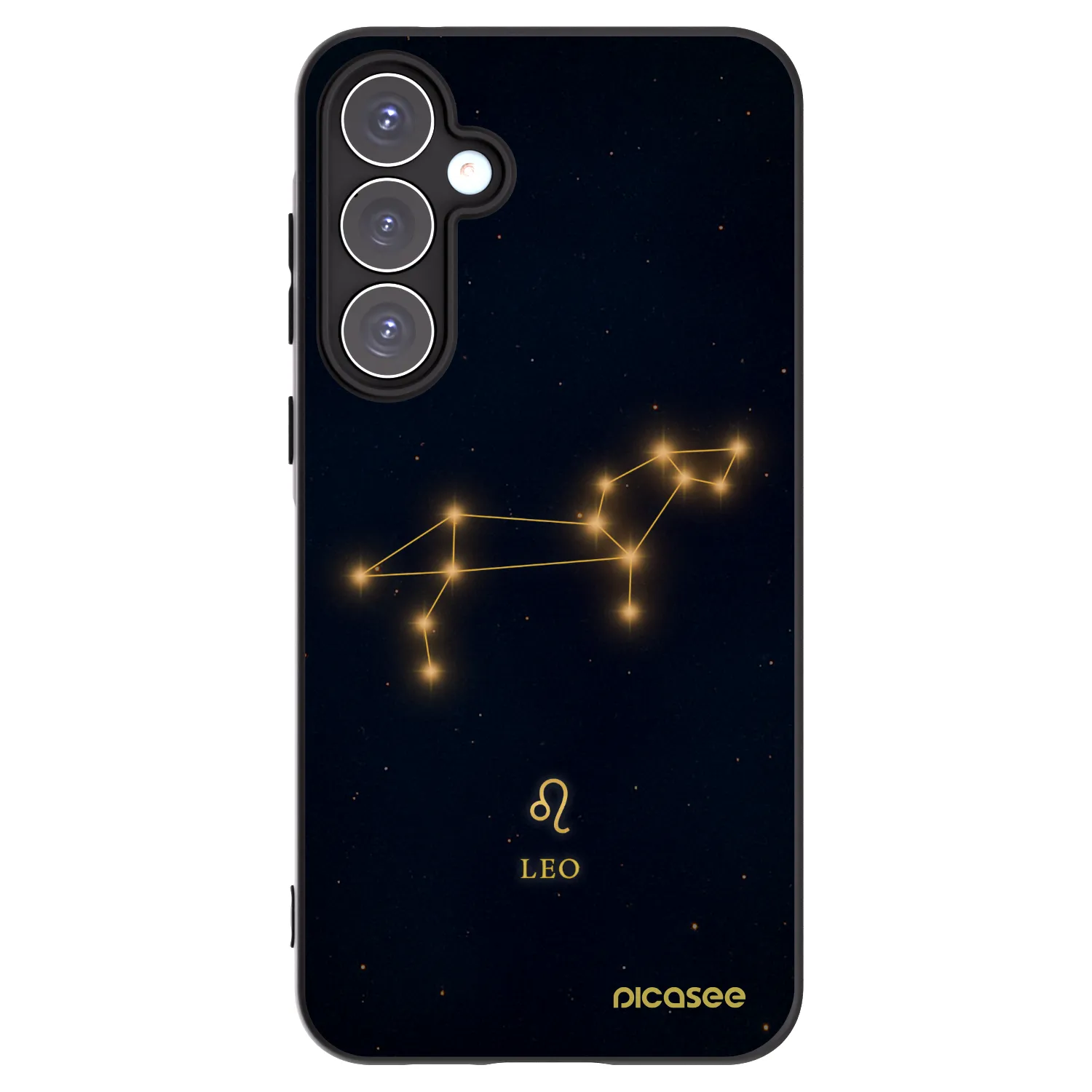 Picasee silikonový černý obal pro Samsung Galaxy A55 5G A556B - LEO