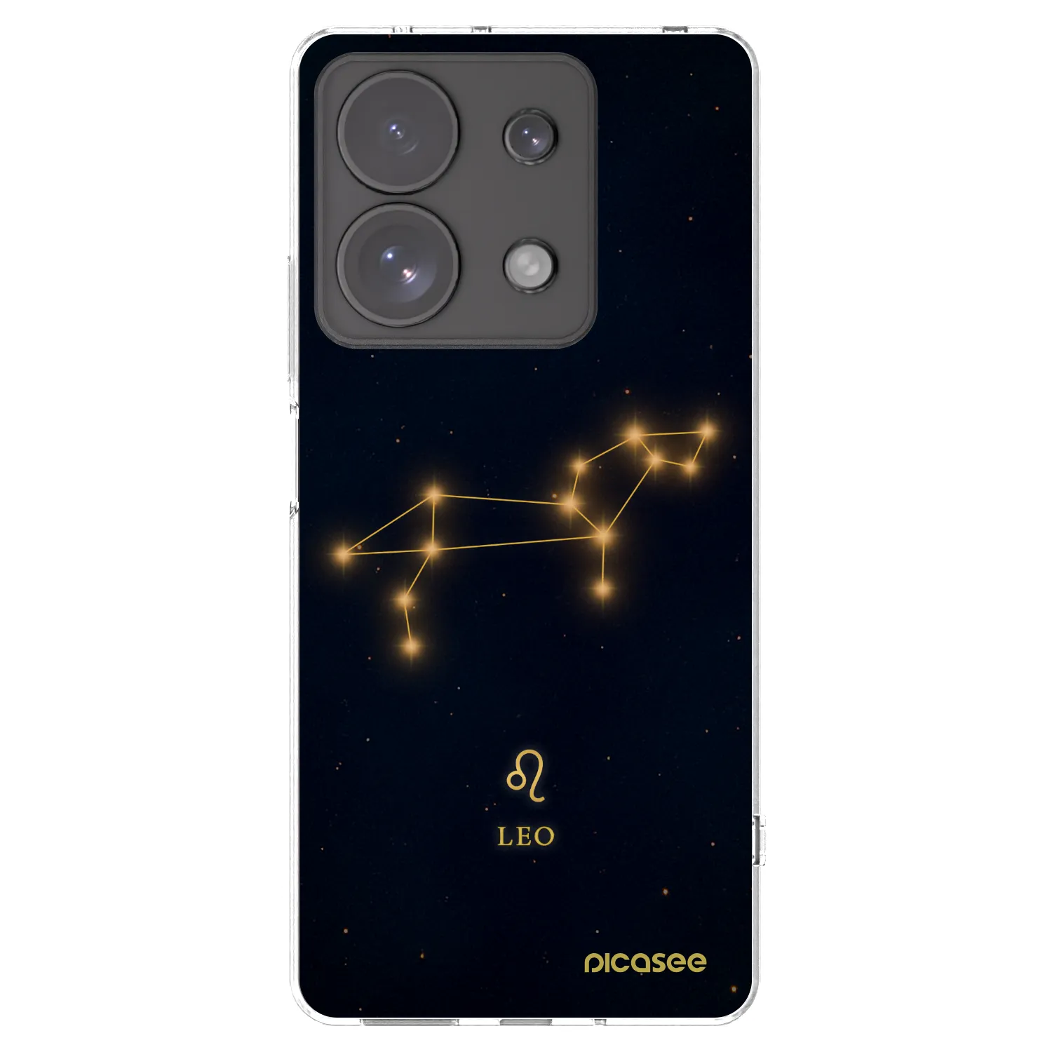 Picasee silikonový průhledný obal pro Xiaomi Redmi Note 13 Pro 4G - LEO