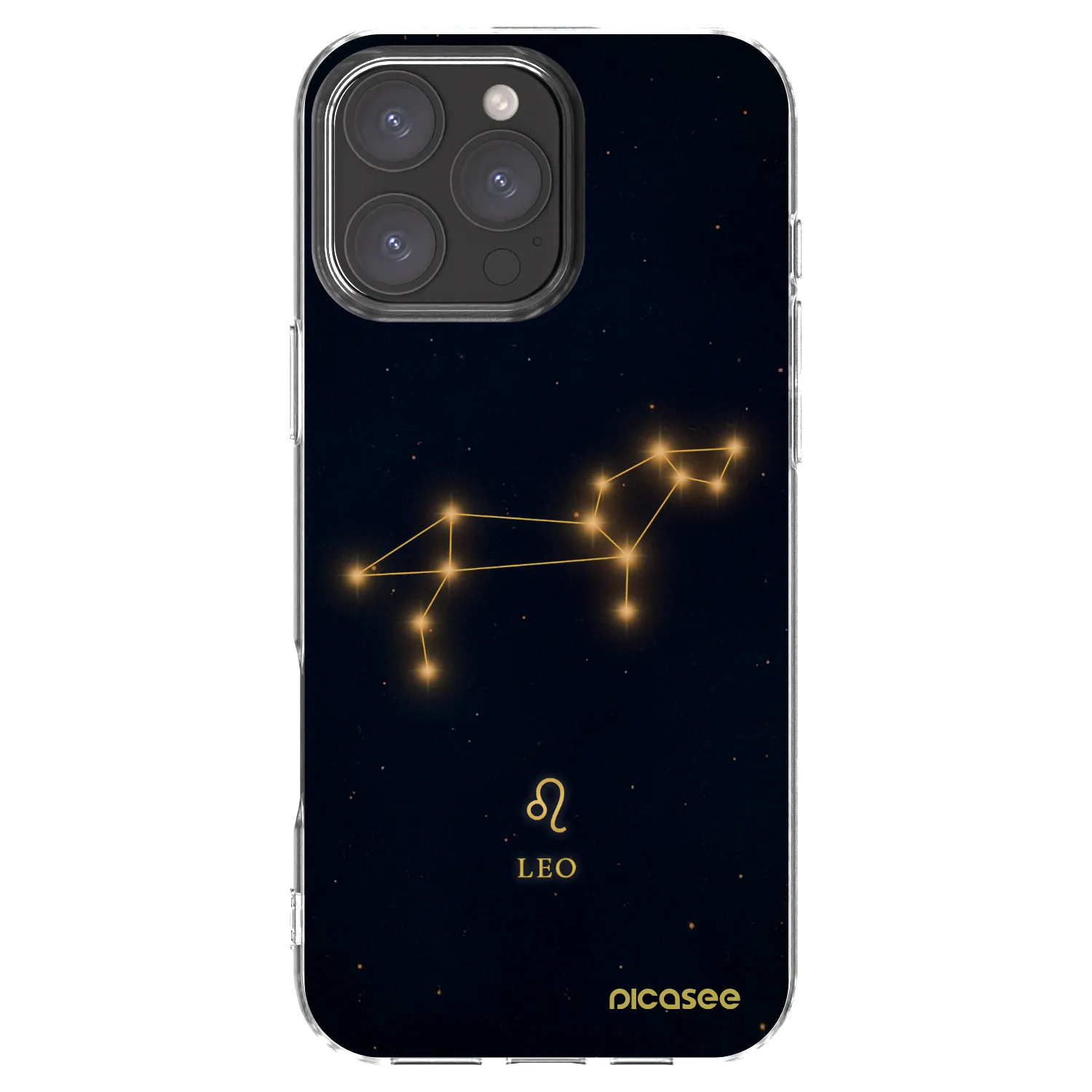 Picasee silikonový průhledný obal pro Apple iPhone 16 Pro Max - LEO