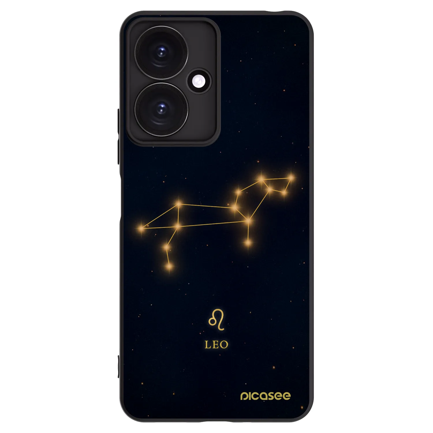Picasee silikonový černý obal pro Xiaomi Redmi 13C 5G - LEO
