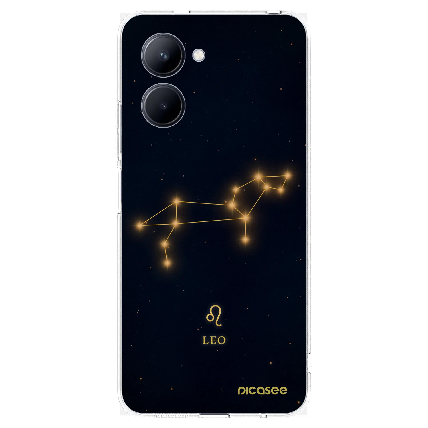 Picasee silikonový průhledný obal pro Realme C33 (2023) - LEO