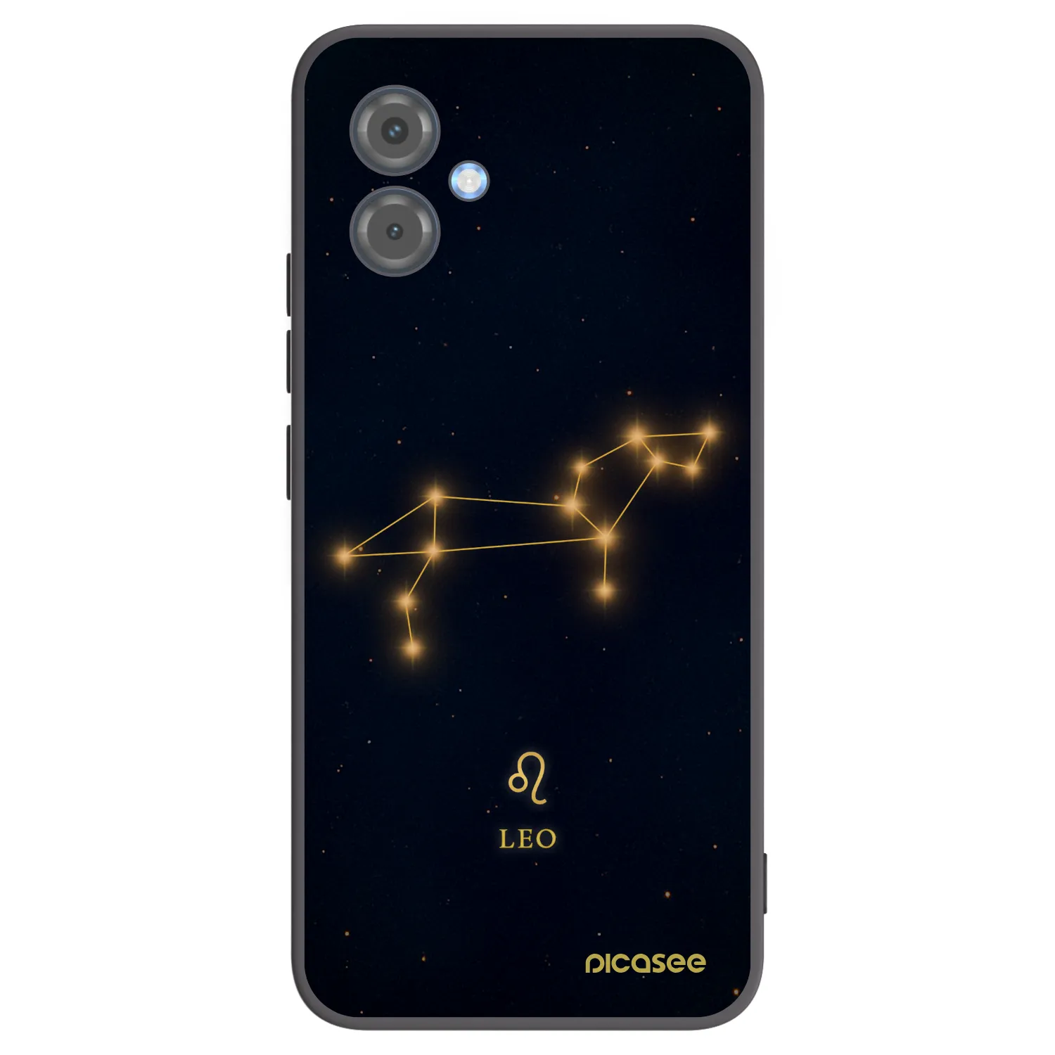 Picasee silikonový černý obal pro Motorola Moto G14 - LEO