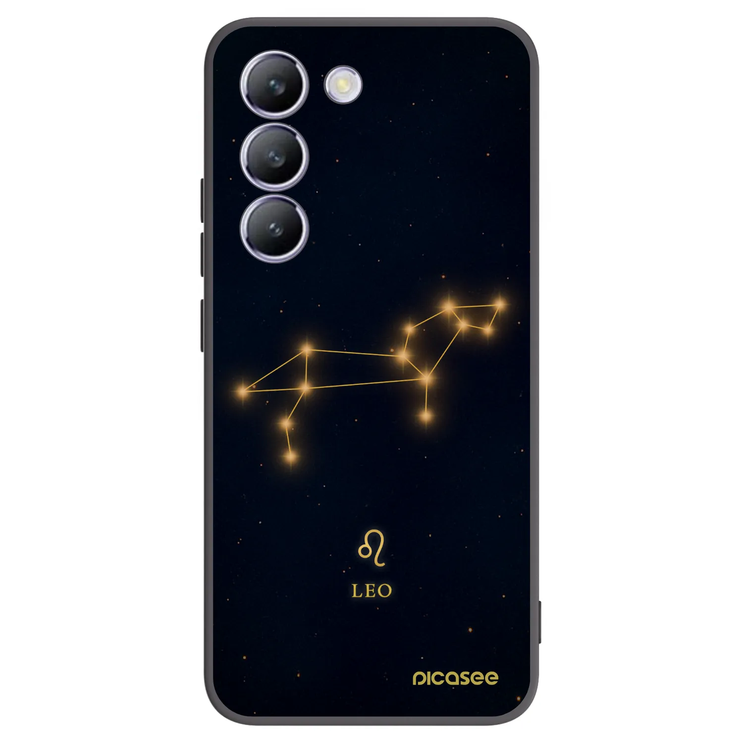 Picasee silikonový černý obal pro Vivo V40 SE 5G - LEO