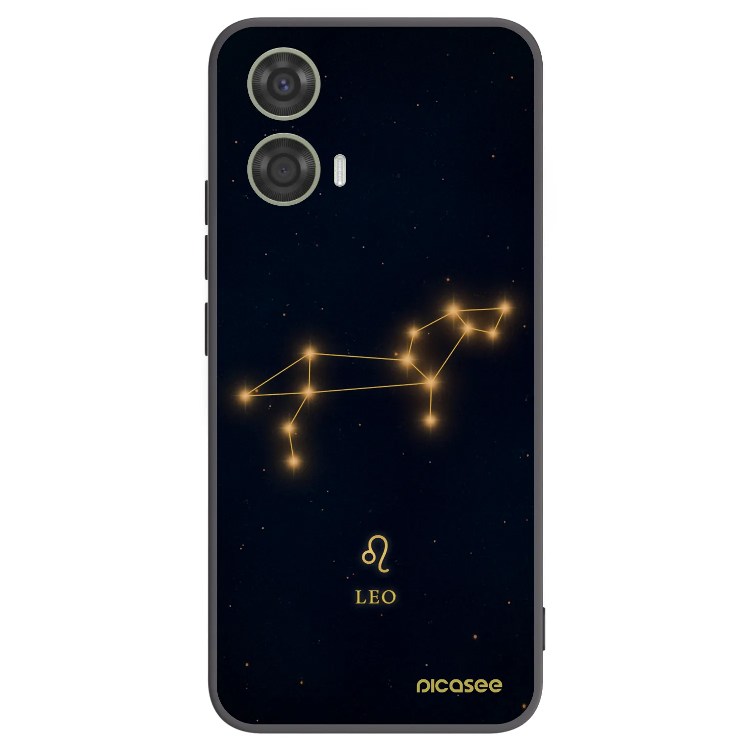 Picasee silikonový černý obal pro Motorola Moto G24 - LEO