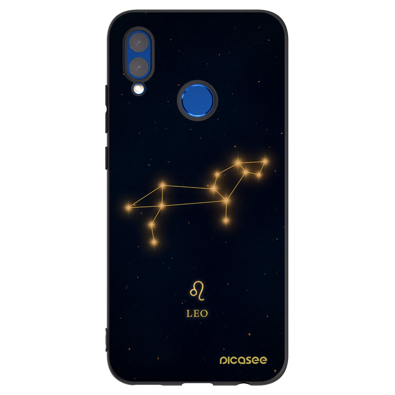 Picasee silikonový černý obal pro Huawei P Smart 2019 - LEO