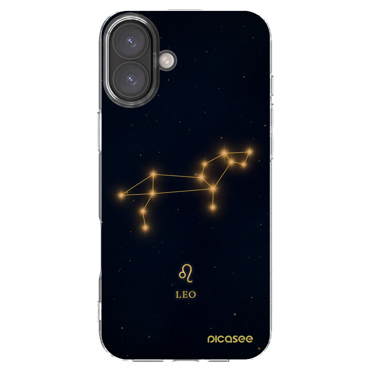 Picasee silikonový průhledný obal pro Apple iPhone 16 Plus - LEO