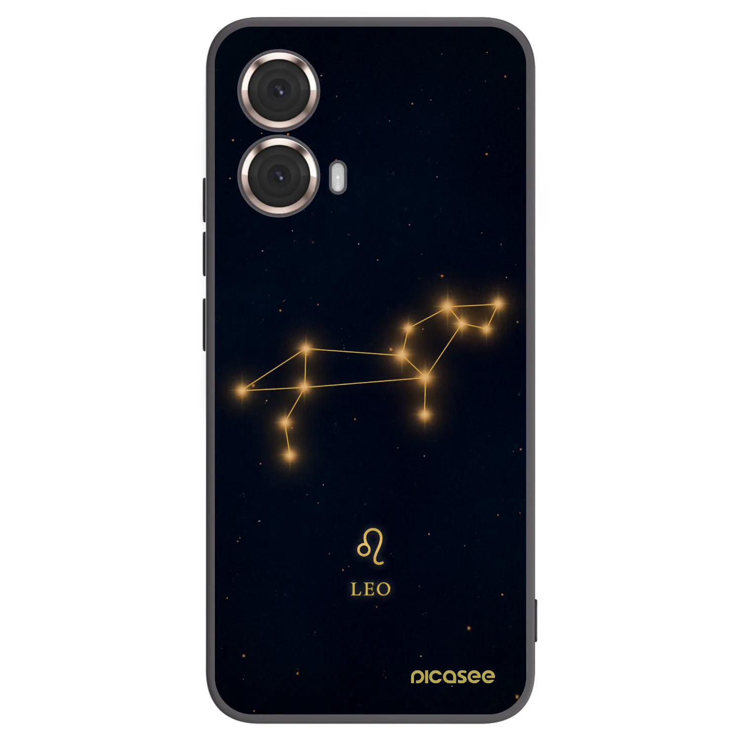 Picasee silikonový černý obal pro Motorola Moto G85 - LEO