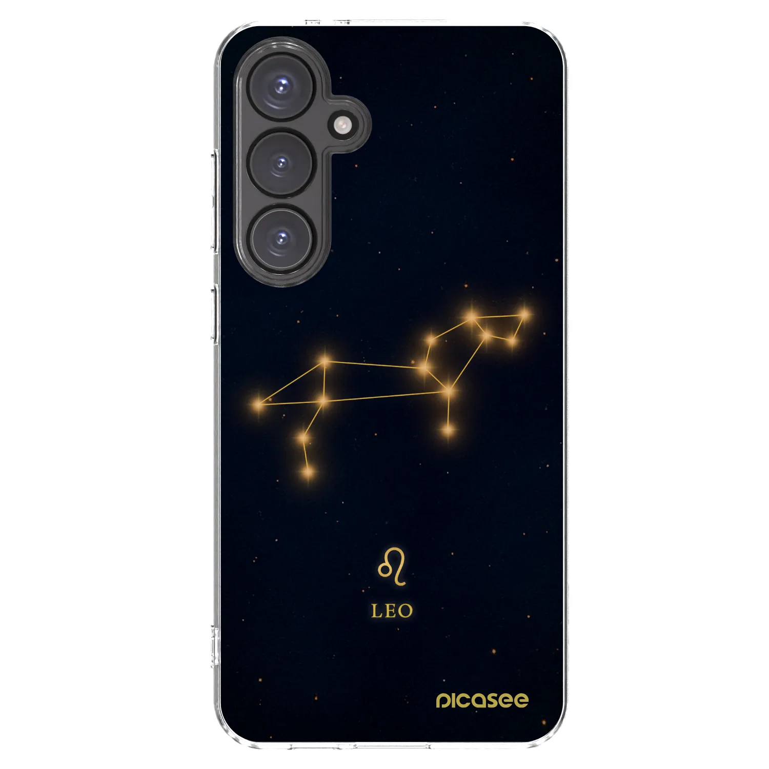 Picasee silikonový průhledný obal pro Samsung Galaxy S24 FE S721B - LEO