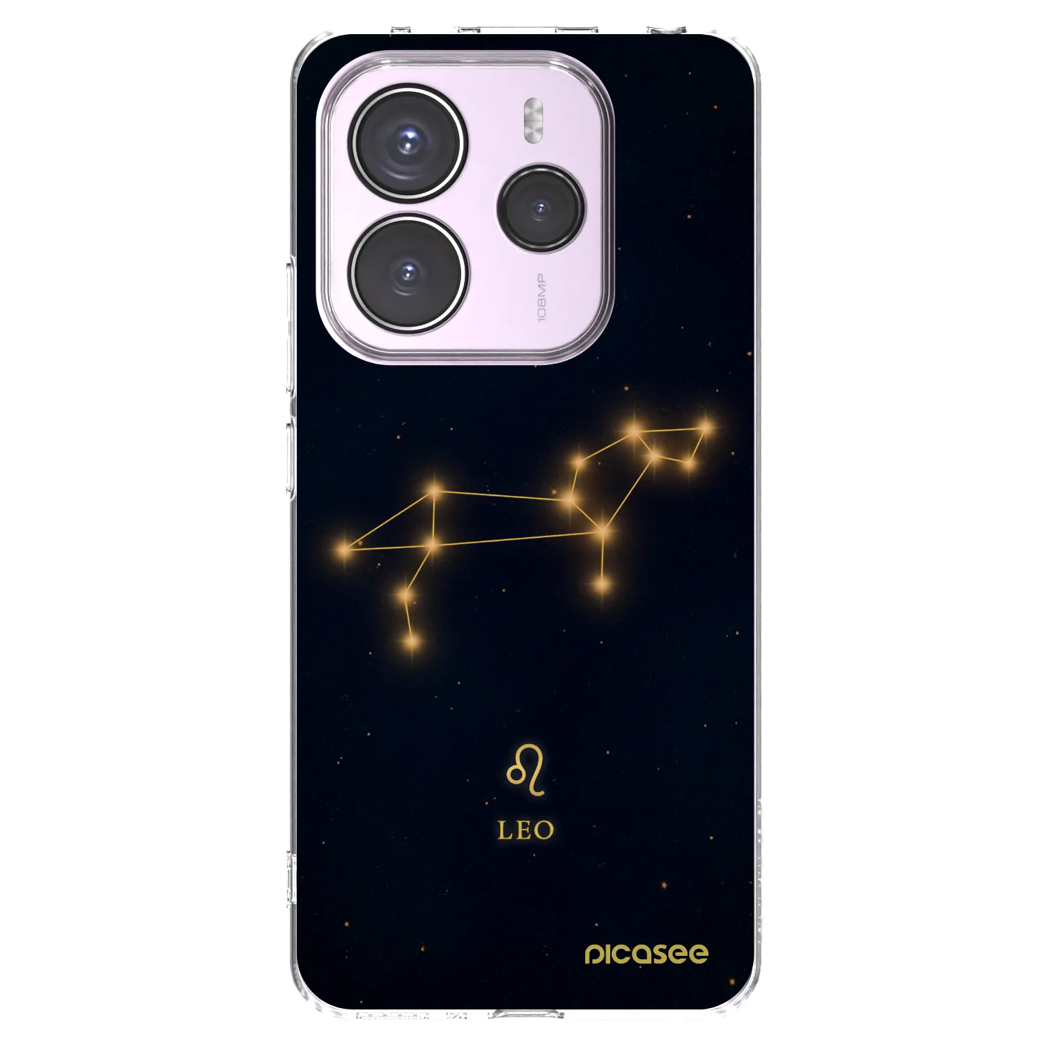 Picasee silikonový průhledný obal pro Xiaomi Redmi Note 14 5G - LEO