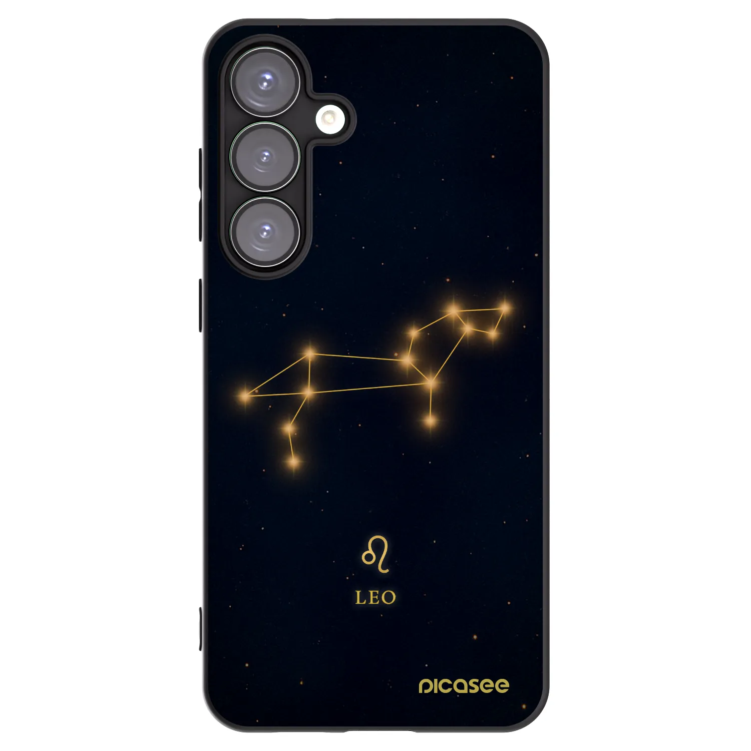 Picasee silikonový černý obal pro Samsung Galaxy S25+ 5G - LEO