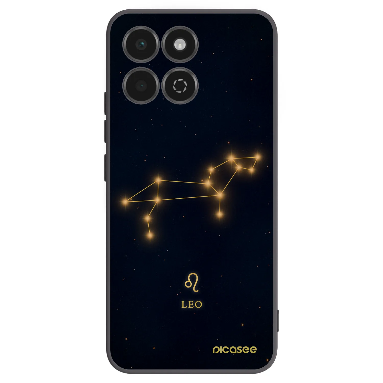 Picasee silikonový černý obal pro Honor 200 Smart 5G - LEO
