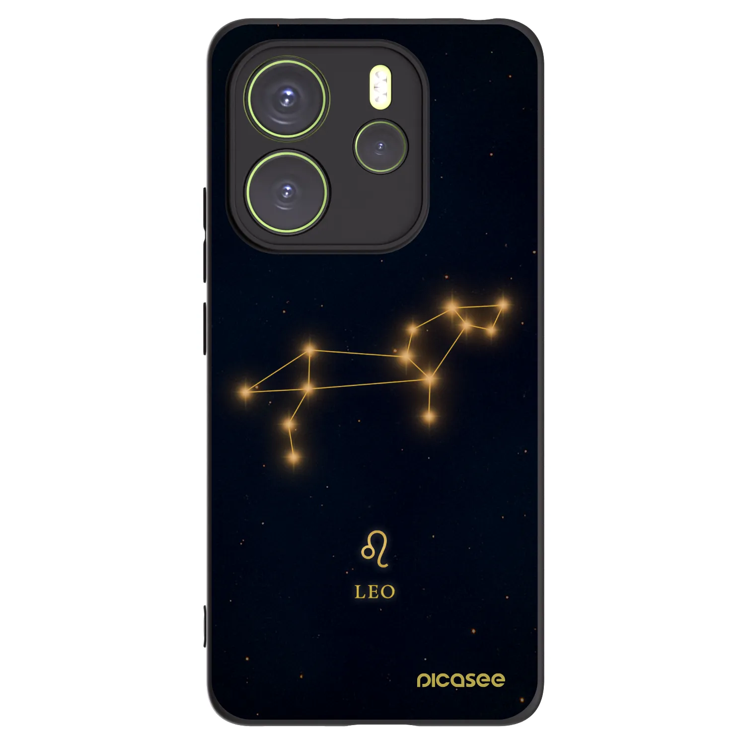 Picasee silikonový černý obal pro Xiaomi Redmi Note 14 4G - LEO