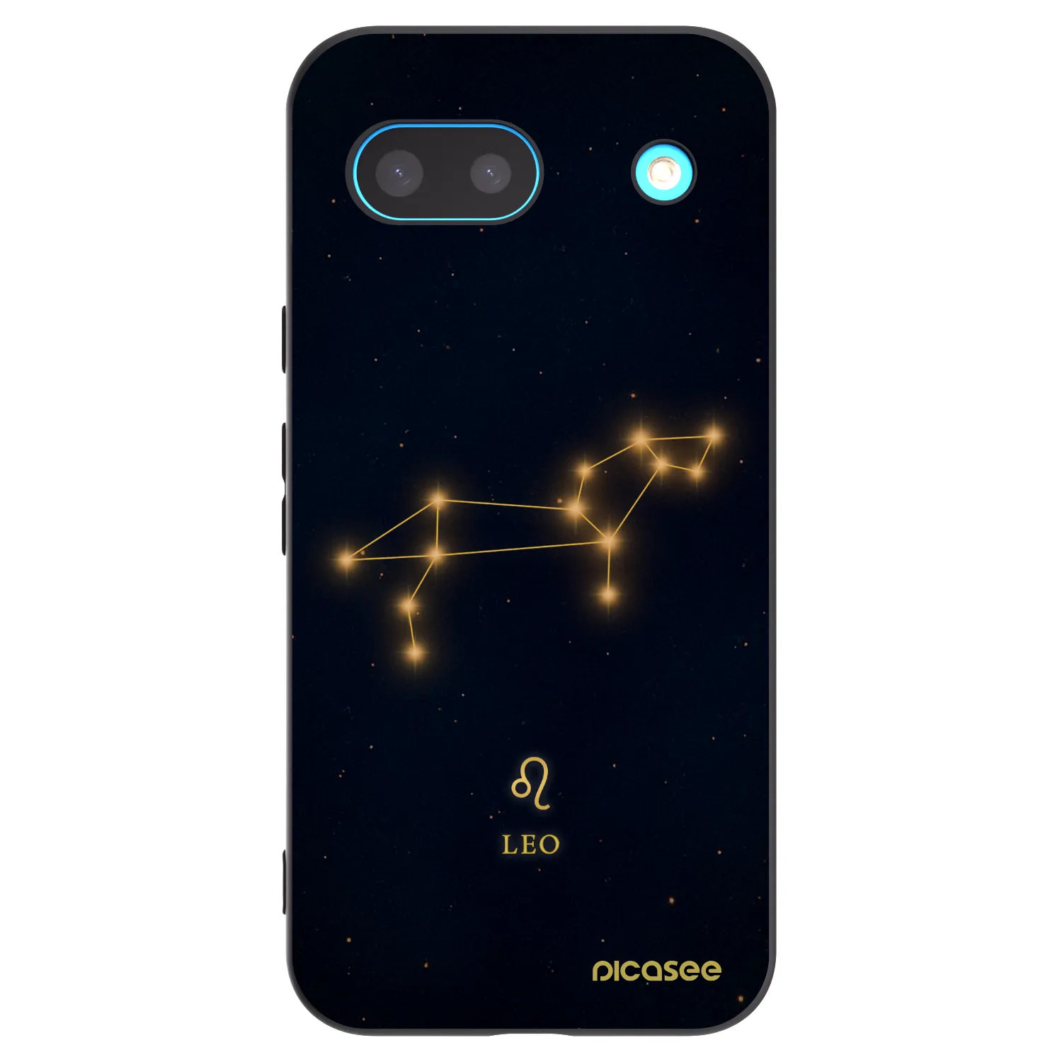 Picasee silikonový černý obal pro Google Pixel 8a - LEO
