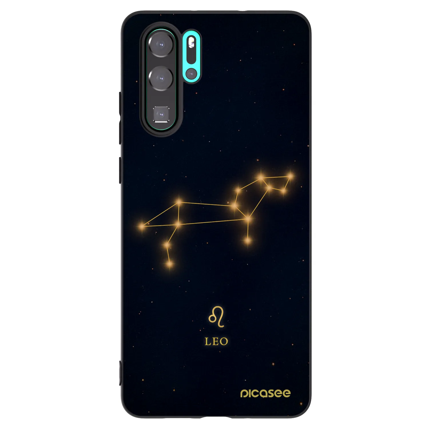Picasee silikonový černý obal pro Huawei P30 Pro - LEO