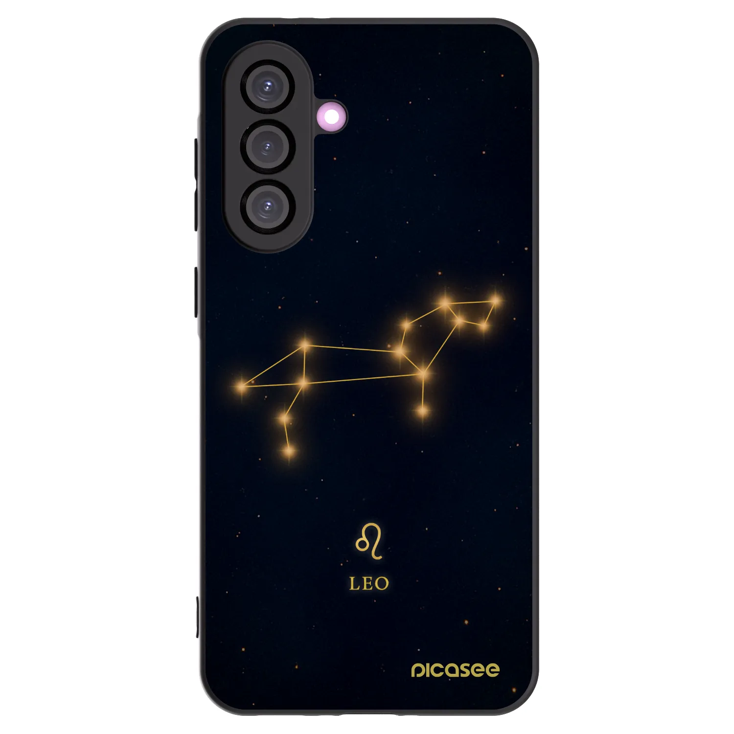 Picasee silikonový černý obal pro Samsung Galaxy A36 5G - LEO
