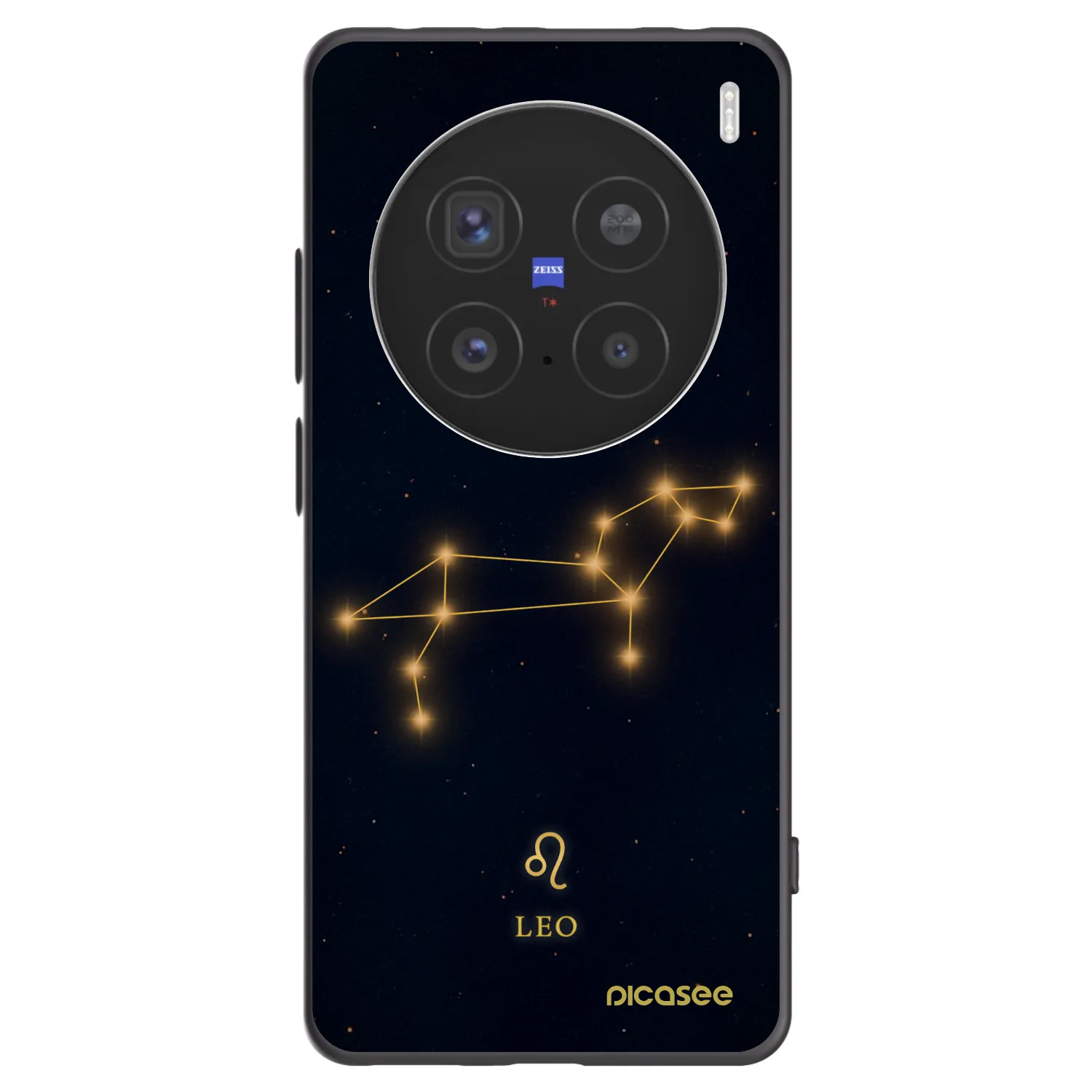 Picasee silikonový černý obal pro Vivo X200 Pro - LEO