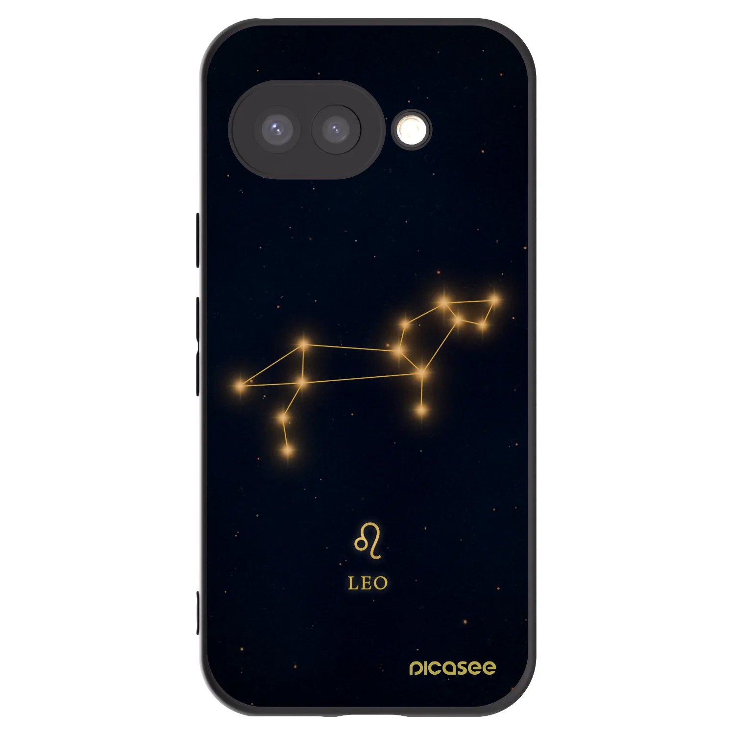 Picasee silikonový černý obal pro Google Pixel 9a - LEO