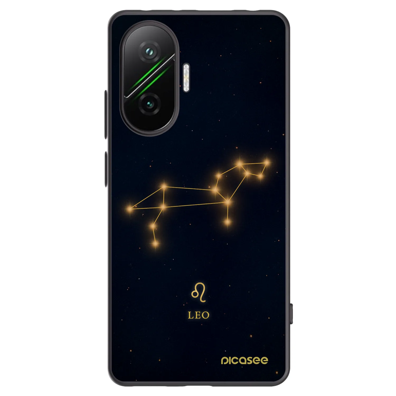 Picasee silikonový černý obal pro Xiaomi Poco F7 Pro 5G - LEO