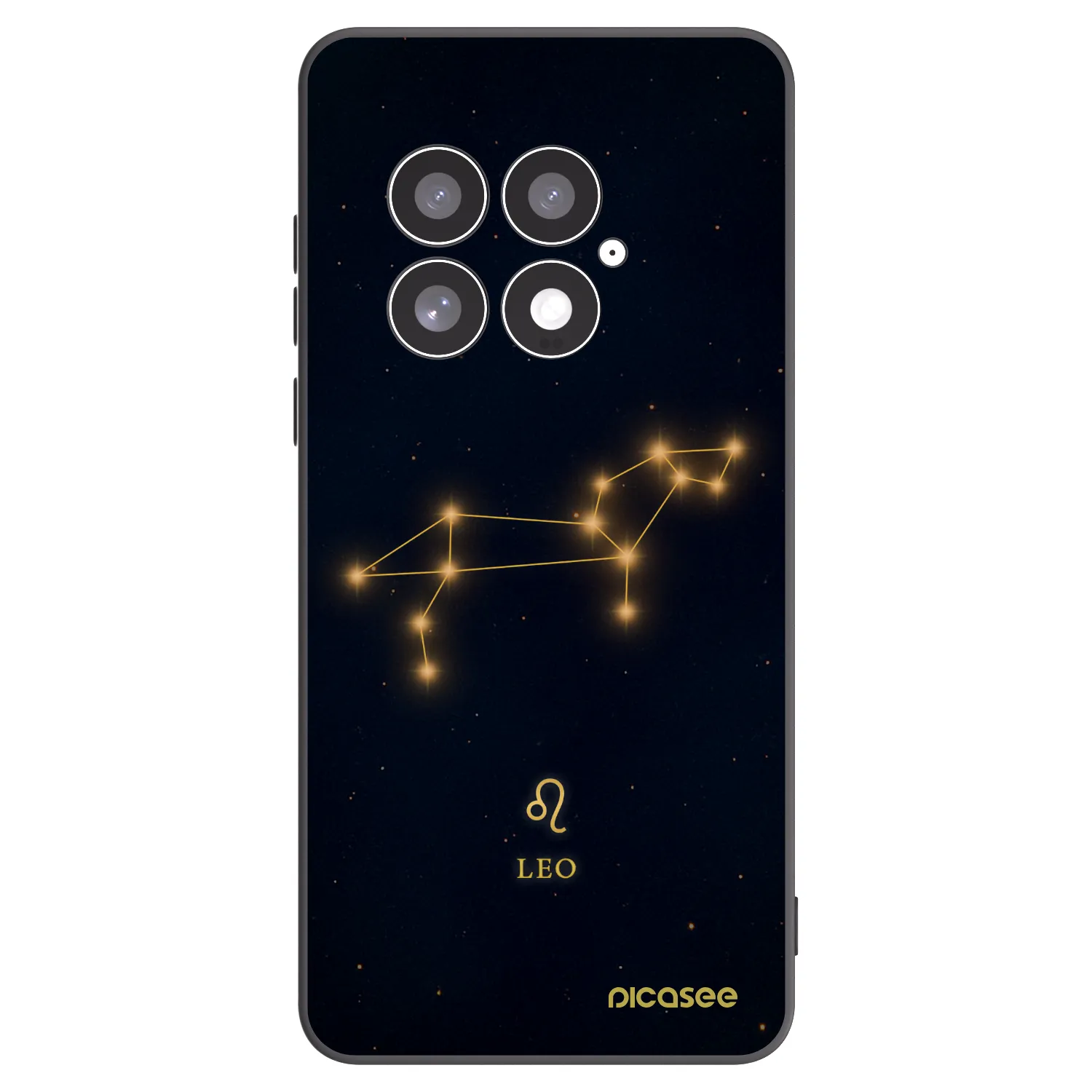 Picasee silikonový černý obal pro OnePlus 13 5G - LEO