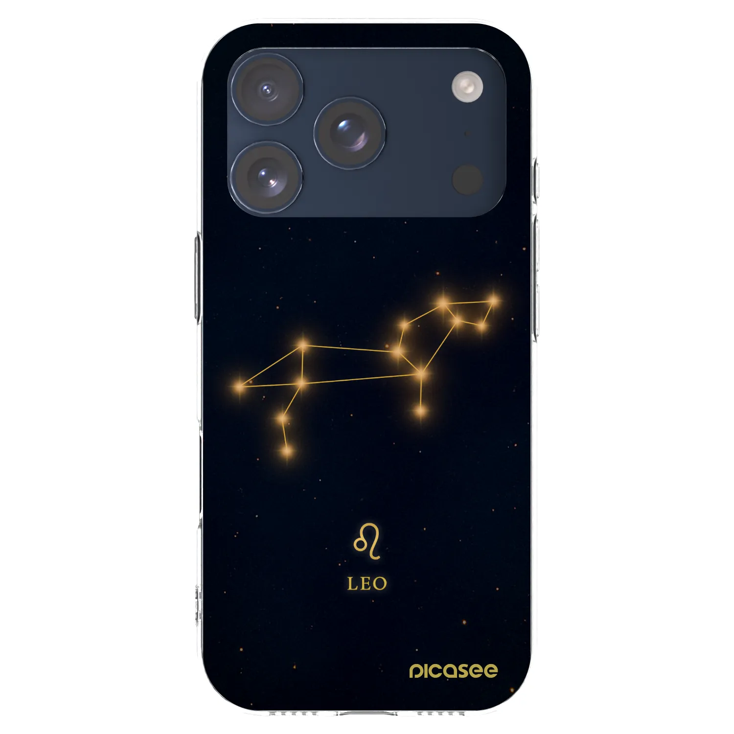 Picasee silikonový průhledný obal pro Apple iPhone 17 Pro - LEO
