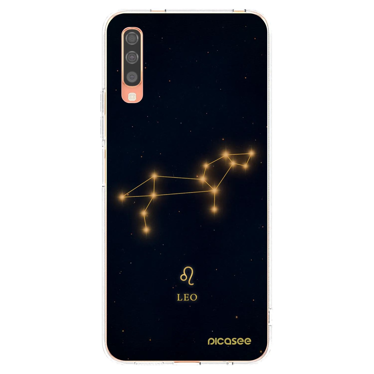 Picasee silikonový průhledný obal pro Samsung Galaxy A70 A705F - LEO