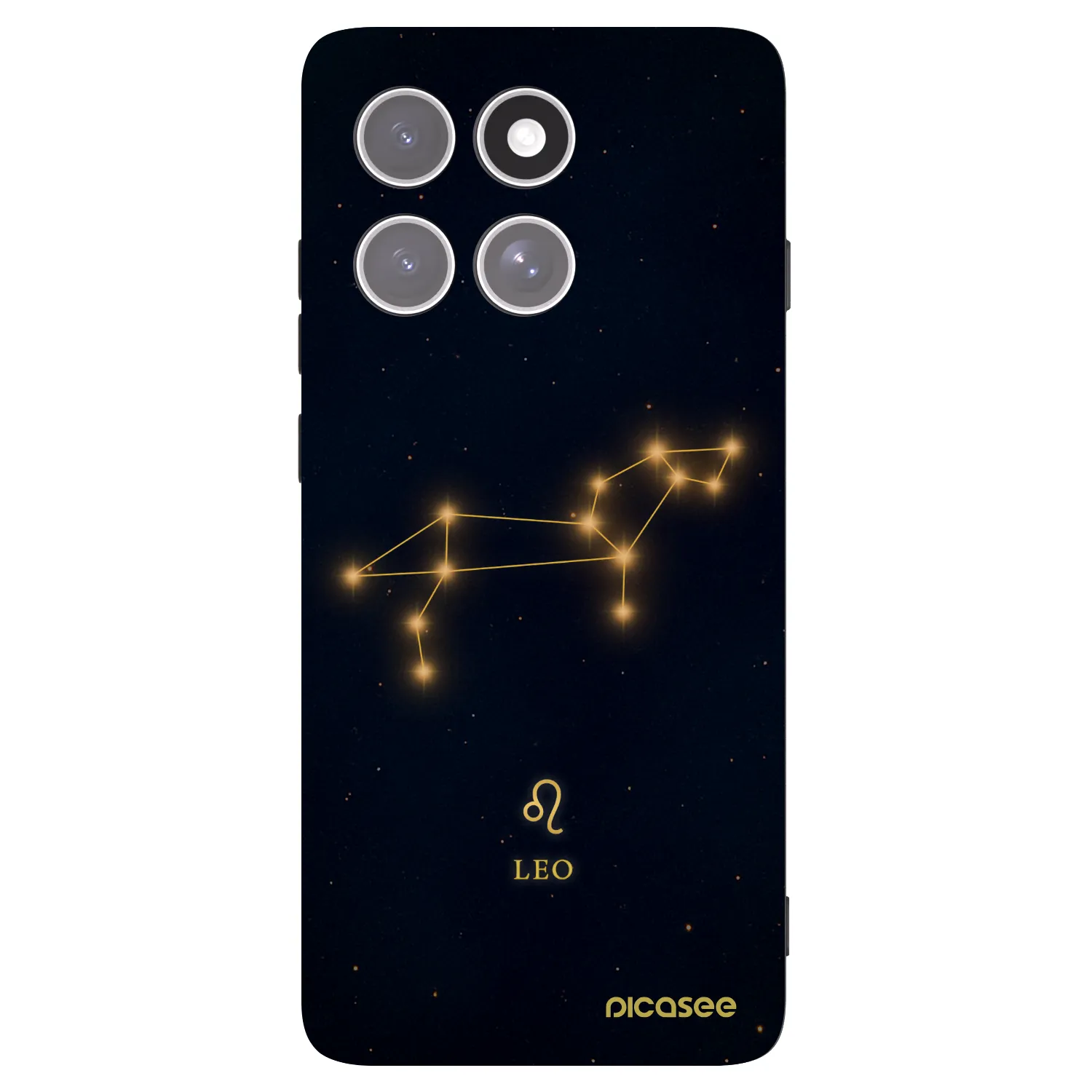 Picasee silikonový černý obal pro Motorola Edge 60 Pro - LEO