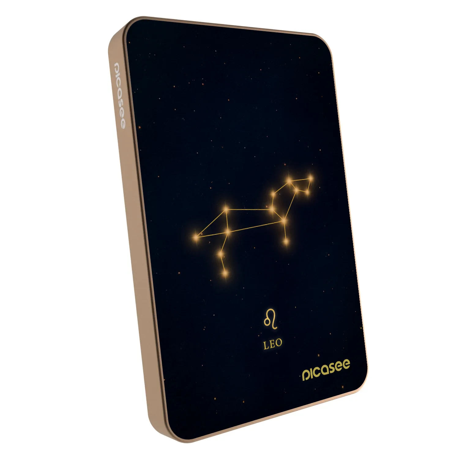 Picasee Powerbanka s MagSafe 5 000 mAh Zlatá - LEO