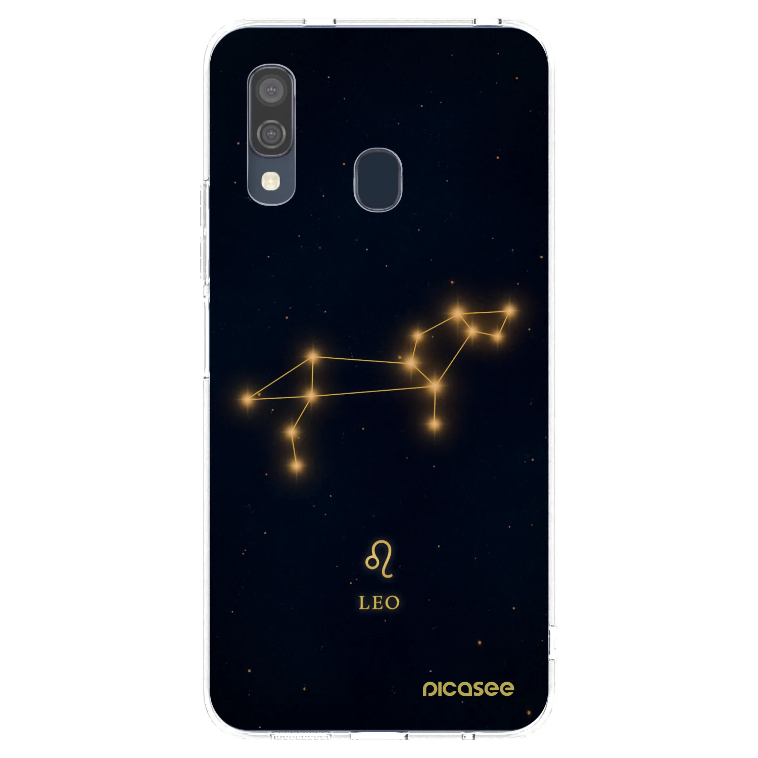 Picasee silikonový průhledný obal pro Samsung Galaxy A40 A405F - LEO